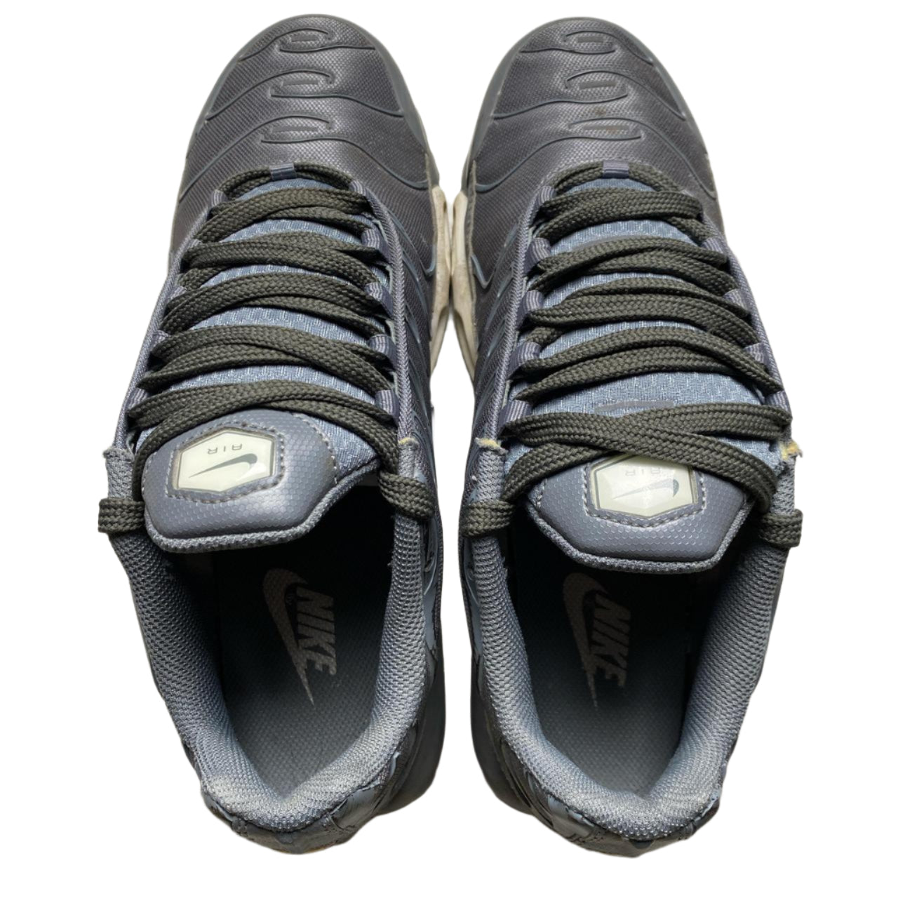 Nike Air Max Plus TN TXT Cool Grey and White (UK 8)