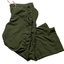 Nike Vintage Khaki Green and Pink Womens Cargo Baggy Combat Trousers (UK 12)