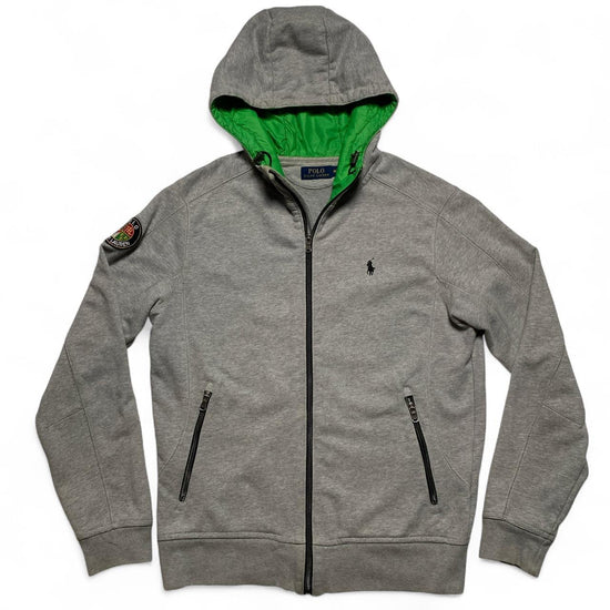 Polo Ralph Lauren Grey and Green Black Polo Hoodie