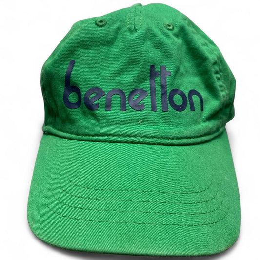 United Colours of Benetton Green and Navy Baseball Cap