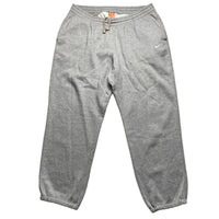 Nike Athletic Department Grey and White Swoosh Baggy Joggers (2XL)