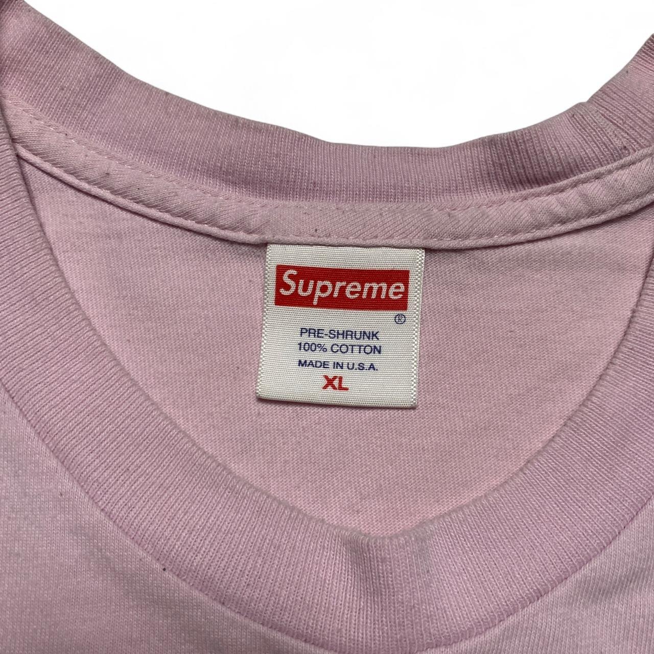 Supreme Pink Sailboat Art T Shirt (XL)