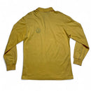 YSL Yves Saint Laurent Vintage 90’s Long Sleeve Yellow Polo Shirt (L)