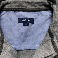 Gant Grey Quarter Button Up Jumper (S)
