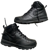 Nike Manoa Black Leather Boots (IUK 9)