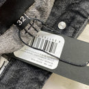 6PM SixPM Season Black Shiny Denim Jorts Jean Shorts (W 32)
