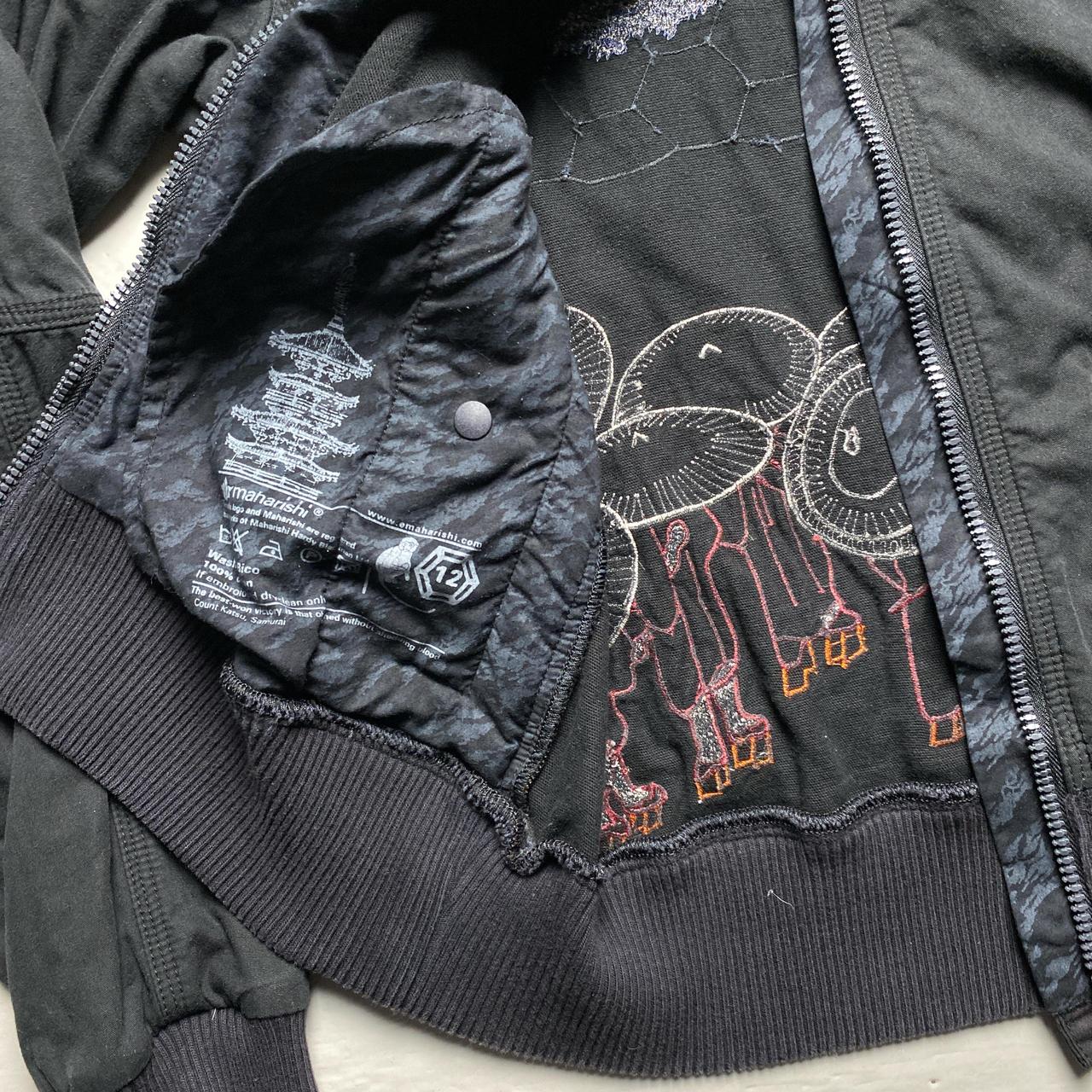 Maharishi Embroidery Waves and Hats Bomber Jacket