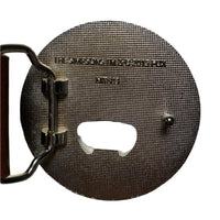 Moes Tavern The Simpsons Bottle Opener Buckle and Leather Belt