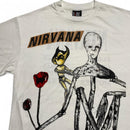 Nirvana Vintage 1993 90’s Single Stitch Incesticide White T Shirt