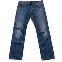Hugo Boss Dark Navy Blue Jeans Straight Leg (36W)