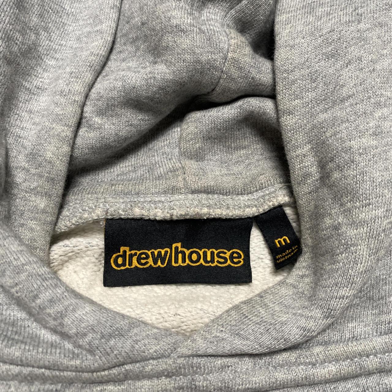 Drew House Justin Bieber Grey and Yellow Hoodie (M)