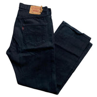 Levis 501 Black Baggy Jeans (34W)