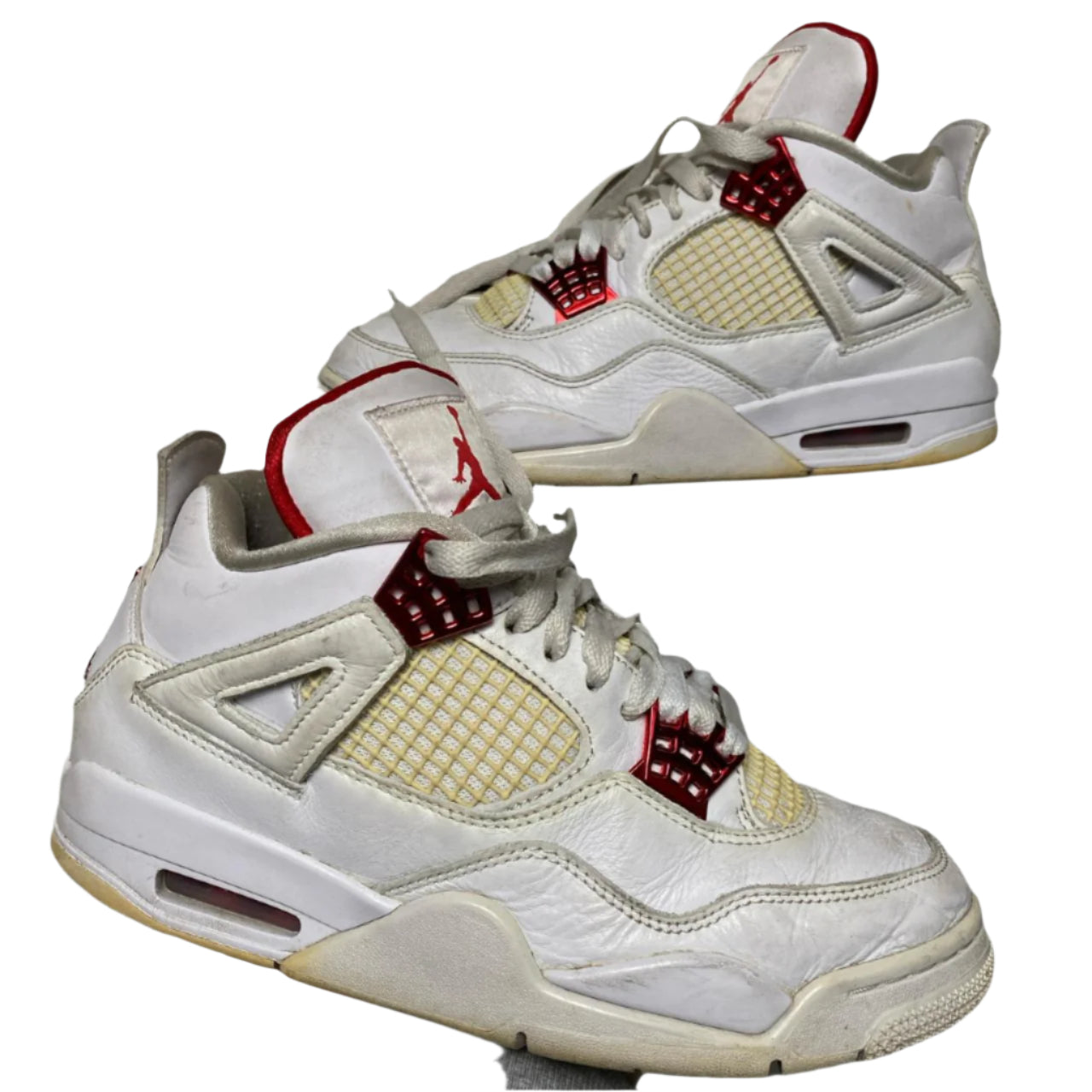 Jordan 4 White Metallic Red (UK 6)