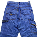 Vasco Vintage Baggy 90’s Cargo Carpenter Jeans Light Blue (32W)