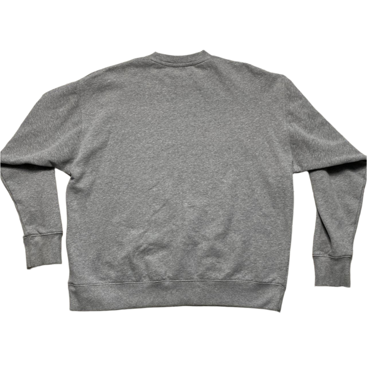 French Connection Vintage y2k Too Busy To FCUK Grey and Black Jumper (L)