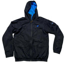 Nike Air Max LTD Black and Blue Vintage Windbreaker Tracksuit Jacket (M)