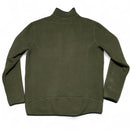 Patagonia Retro Pile Khaki Green Quarter Zip Fleece Jumper (L)
