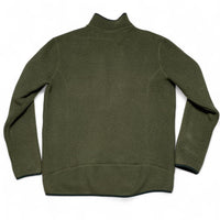 Patagonia Retro Pile Khaki Green Quarter Zip Fleece Jumper (L)