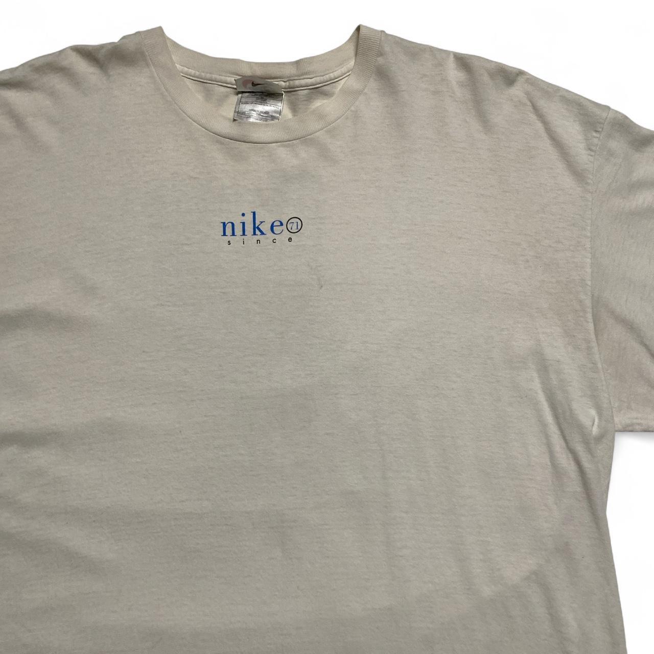 Nike Vintage 90’s Made to Compete Athletics White T Shirt (2XL)
