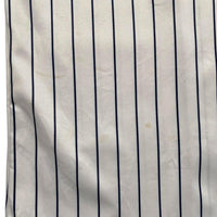 Majestic Athletic New York Yankees Vintage y2k White and Navy Pinstripe Jeter 2 Jersey (S)