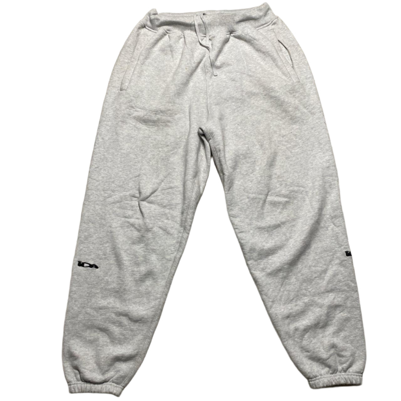IDA Supply Grey and Black Joggers (XL)