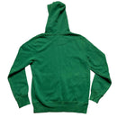 Nike Green and White Swoosh Hoodie (S)
