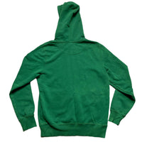 Nike Green and White Swoosh Hoodie (S)