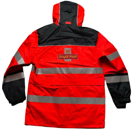 Royal Mail Orange Reflective Long Coat (L)
