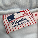 Majestic Athletics New York Yankees Baby Blue Polo Shirt (M)