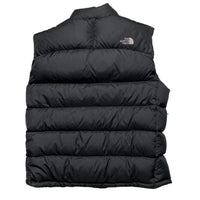 The North Face Nuptse 700 Fill Black and White Gilet (L)