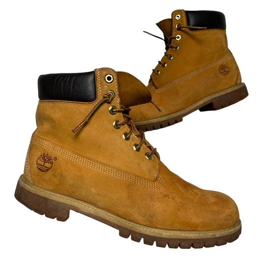 Timberland Nubuck Wheat Brown High Boots (UK 11.5)
