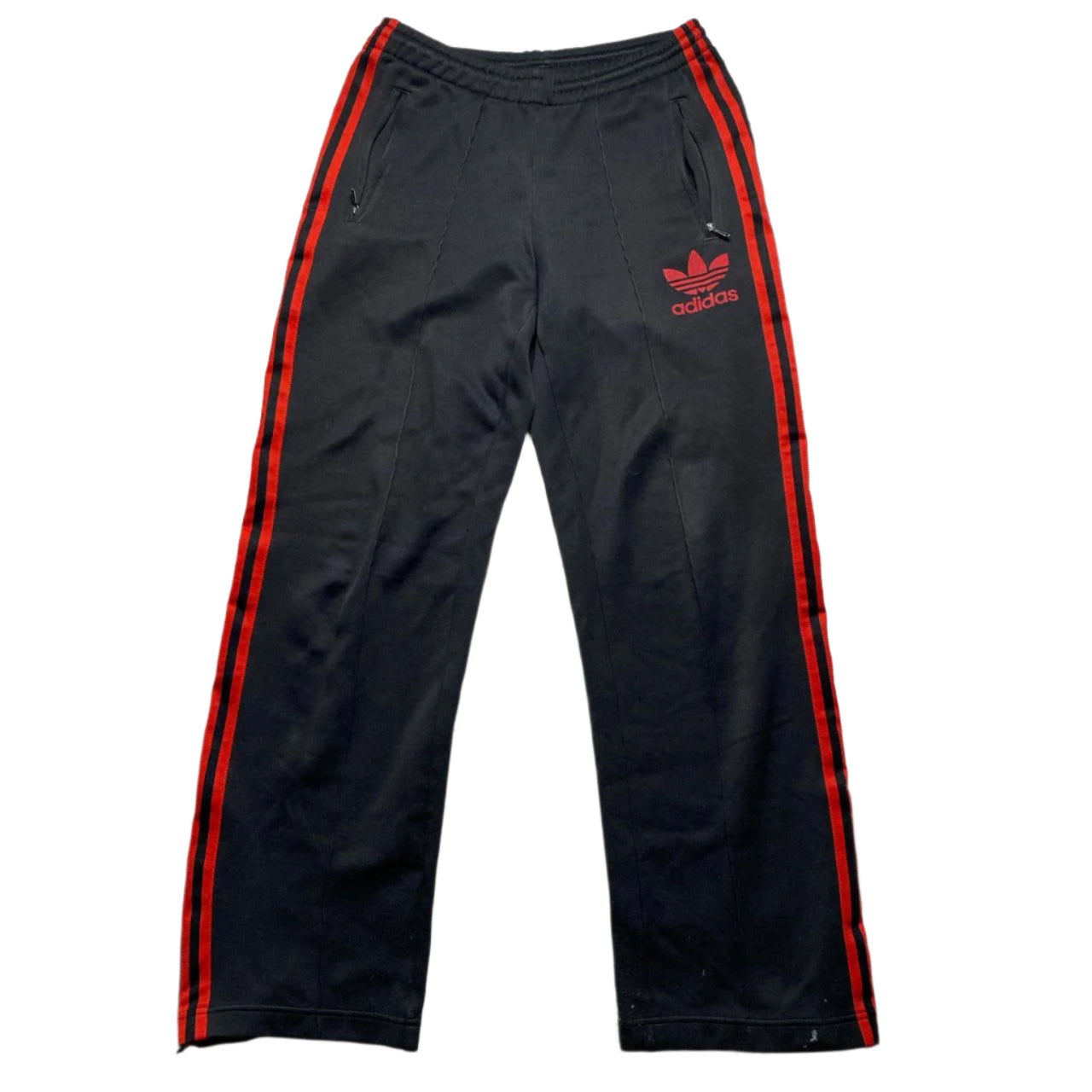 Adidas Originals Black and Red Womens Full Tracksuit (8/10)