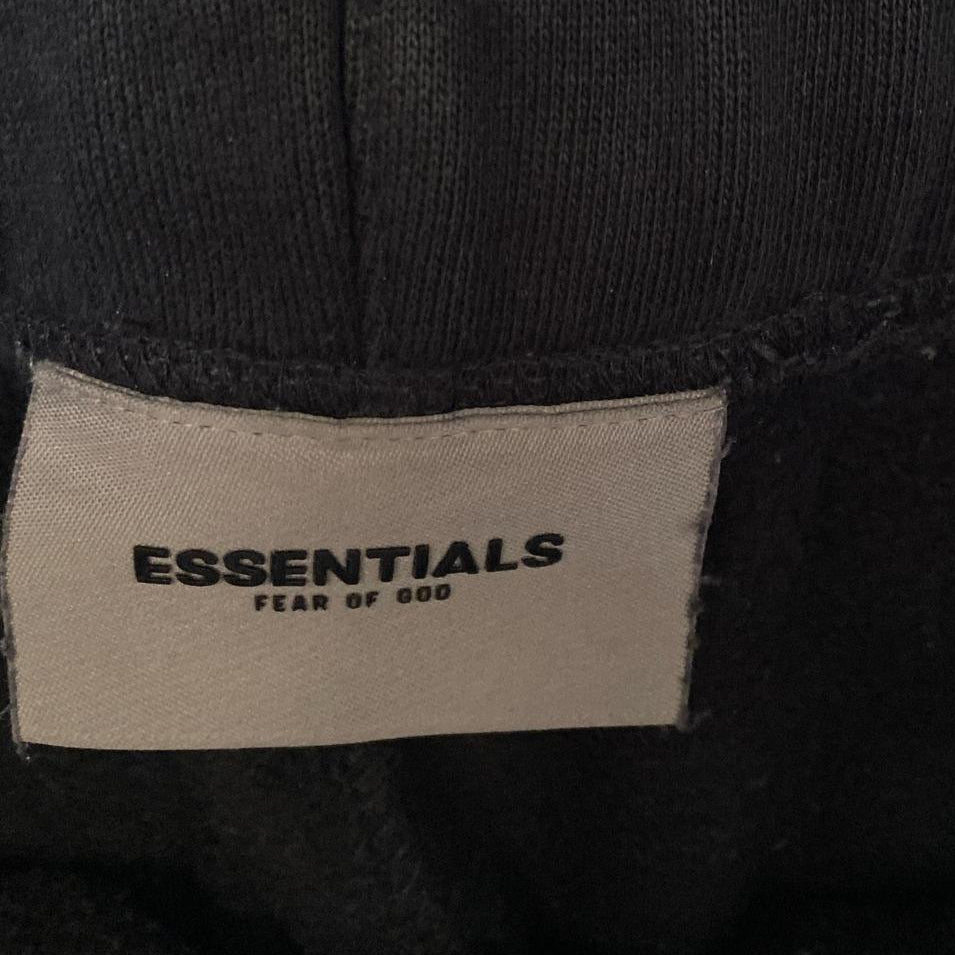 (Fear Of God Essentials Black Joggers (XS)