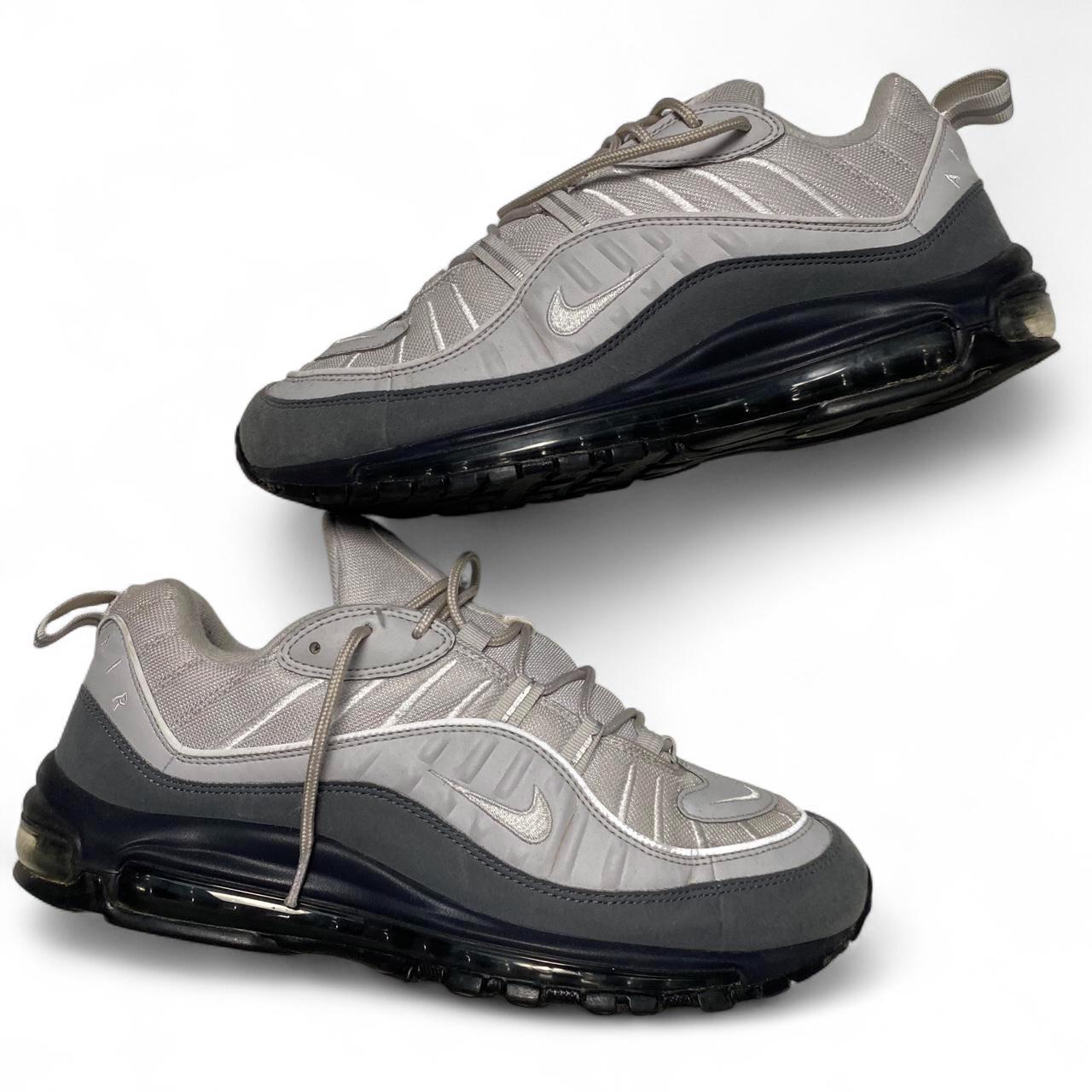 Nike Air Max 98 Grey and Black Trainers (UK 11)