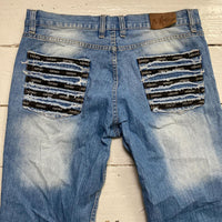 Armani Jeans Vintage AJ Big Logo Stonewashed Jeans (34W)