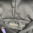 Trapstar Black White and Purple Hoodie (M)