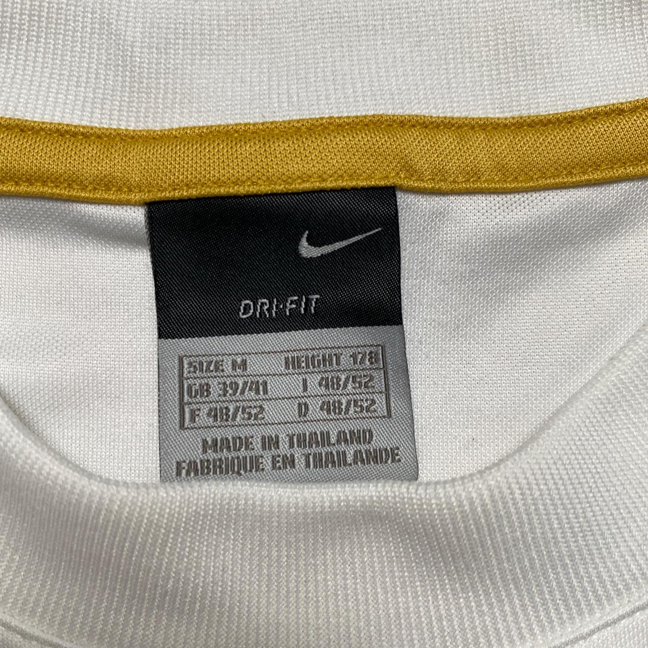 Nike Vintage Football White and Gold Vest (M)