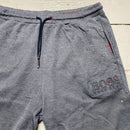 Hugo Boss Grey and Red Cotton Shorts (M)