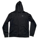 Nike Black and White Swoosh Hoodie (M)