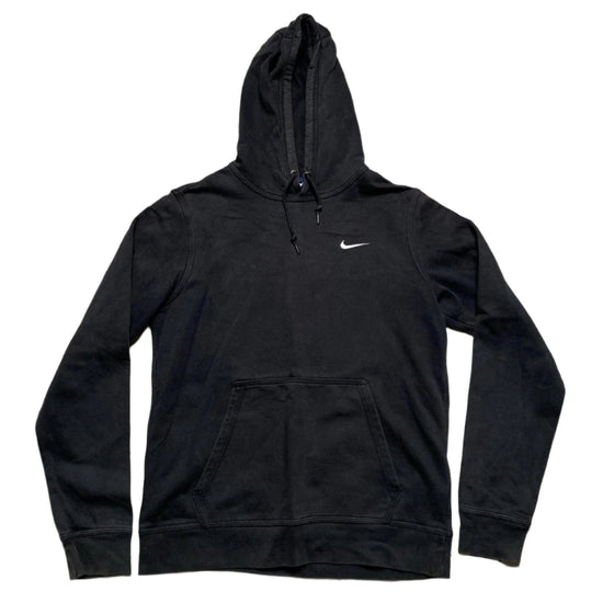 Nike Black and White Swoosh Hoodie (M)