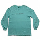 Fuck Off and Co Tiffany and Co Spoof Light Blue and Black Long Sleeve T Shirt (L)