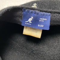 Kangol Black Wool Spitfire Flat Cap