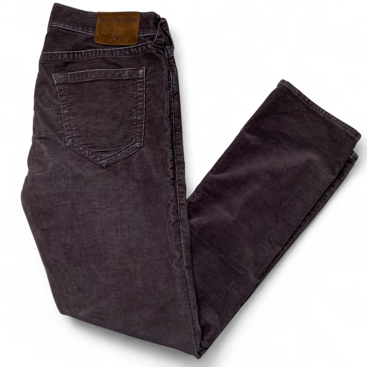 True Religion Brown Geno Corduroy Jeans (33W)