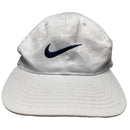 Nike White and Navy Swoosh Vintage 90’s Cap