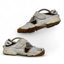 Nike Air Rift White and Brown Gum Sole Sandal Trainers (UK 9)