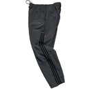 Adidas Grey and Black Shell Trackpant Bottoms (L)