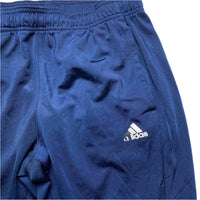 Adidas Navy and White Trackpant Bottoms (M)