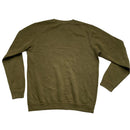 Nike Khaki Green and White Tracksuit Jumper and Joggers (M)