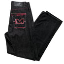 Minus Two Jeans Pink Embroidery Grey Jeans (32W)