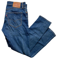 Levis 512 Slim Navy Blue Jeans (32W)